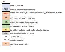 Murch Es - School District Instructional Calendar - District Of ...