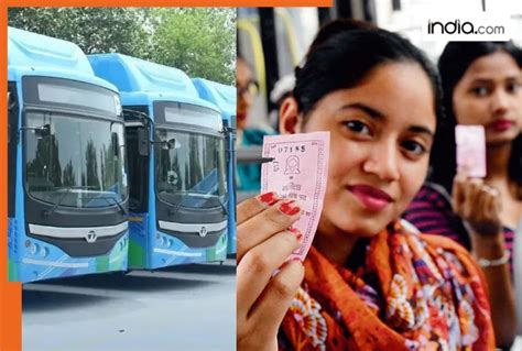 Will free travel for women in Delhi buses stop? Pink tickets will be ...