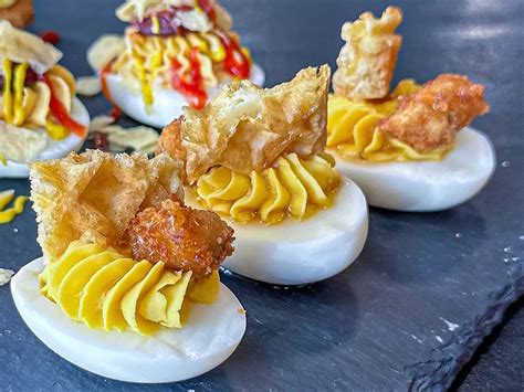 The Deviled Egg Co. offers a wonderful selection of eggs at a sit-down ...