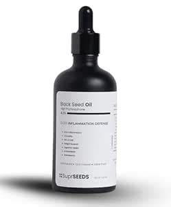 SuprSEEDS Organic Black Seed Oil (Kalonji), 100 ml | 4.2% High ...