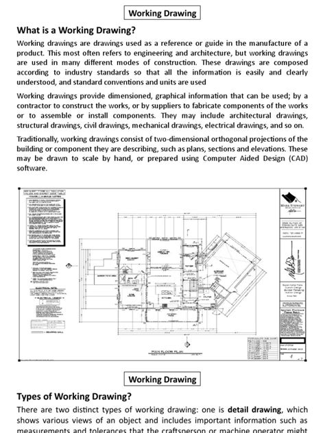 Image result for Interprecting Working Drawing