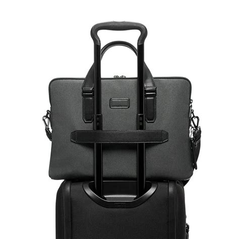 Sycamore Slim Briefcase Graphite