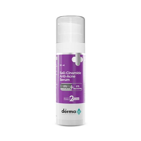 Buy The Derma Co Sali-Cinamide Anti-Acne Face Serum With 2% Salicylic ...