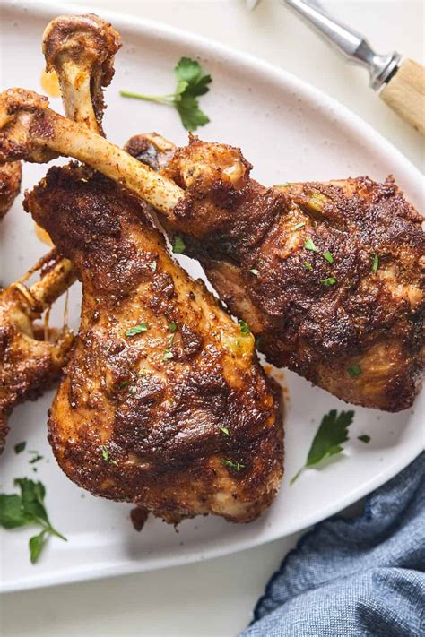 Simple Roasted Turkey Legs {One-Pan Recipe} - Grandbaby Cakes
