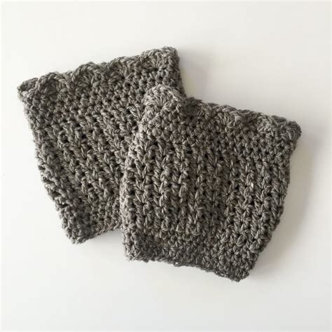 Hannah’s Boot Cuffs Crochet Pattern – Women’s Boot Socks