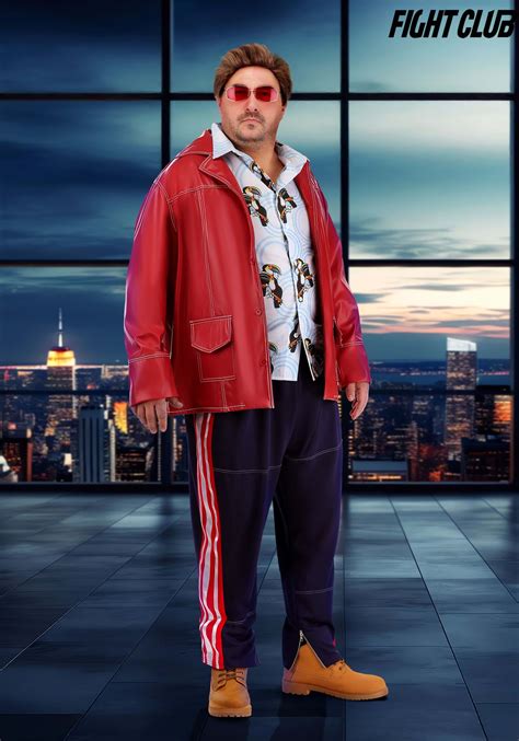 Men's Plus Size Authentic Fight Club Tyler Durden Costume | Movie Costumes