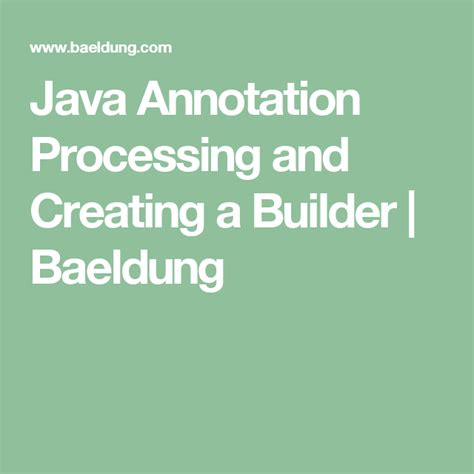 Java annotation Tutorial 的图像结果
