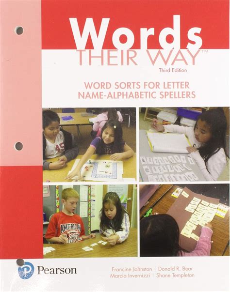 Amazon.com: Words Their Way: Word Sorts for Letter Name - Alphabetic ...