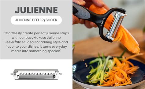 Buy Bagonias Stainless Steel 3 in 1 Peeler, Julienne, Serrated and Wavy ...
