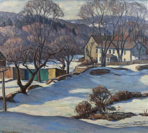 Lot - Robert Lambdin (1886 - 1981) Oil On Canvas