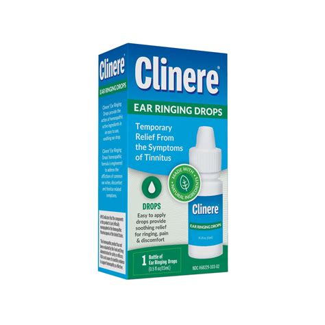 Snapklik.com : Clinere Ear Ringing Oil Relief, Ear Drops To Help Stop Ringing In The Ears ...