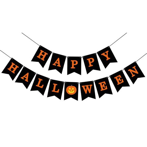 Happy Halloween Banner Printable - Printable Calendars AT A GLANCE