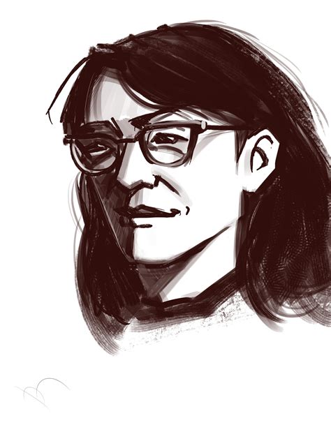 Arthur Machabee - Sketch of Li-Young Lee