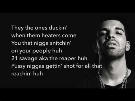 Drake - Sneakin Lyrics (Official Lyrics) Drake ft. 21 Savage [With ...
