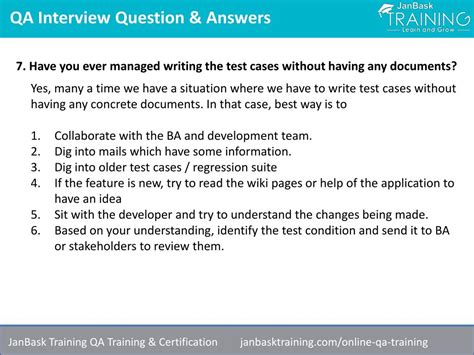 PPT - Software Quality Assurance (QA) Testing Interview Questions ...