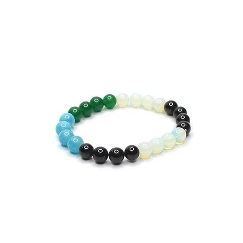 Buy The Cosmic Connect Libra Zodiac Sign Bracelet 8mm Beads Natural ...