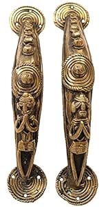 Buy Exotic India Namaste Door Knob - Brass Statue Online at Low Prices ...