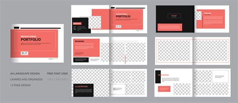 Graphic Design Portfolio, Square Graphic Design Portfolio.eps 17606361 ...