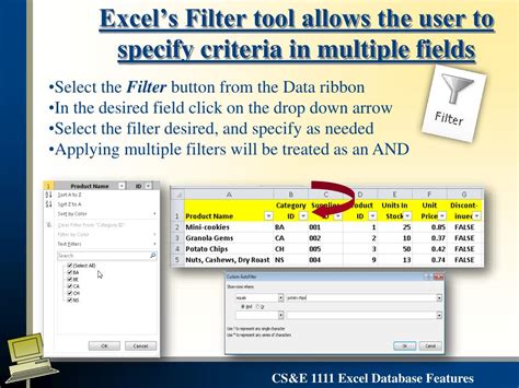 Image result for Using Excel as a Database Tool