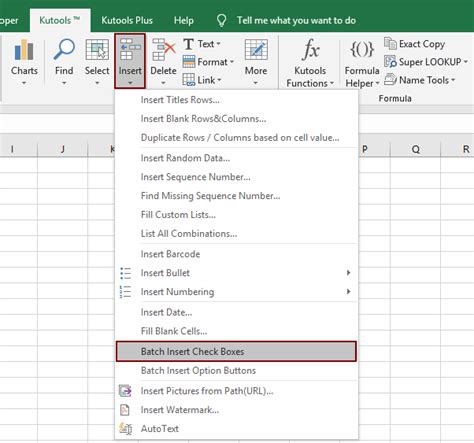 Image result for How To Quickly Insert Multiple Checkboxes In Excel
