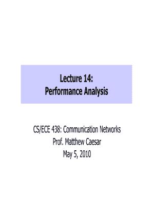 Fillable Online CS/ECE 438: Communication Networks Fax Email Print ...