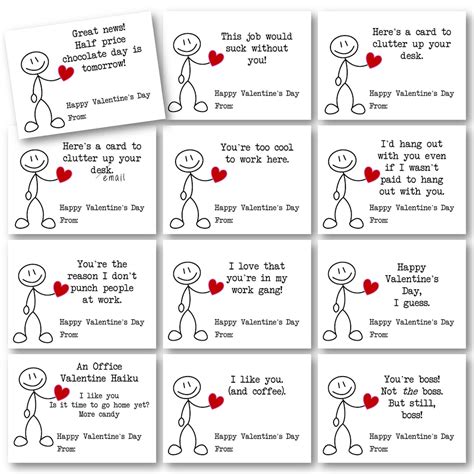 Funny Coworker Valentine's Day Cards | Office Valentine's Day Party ...