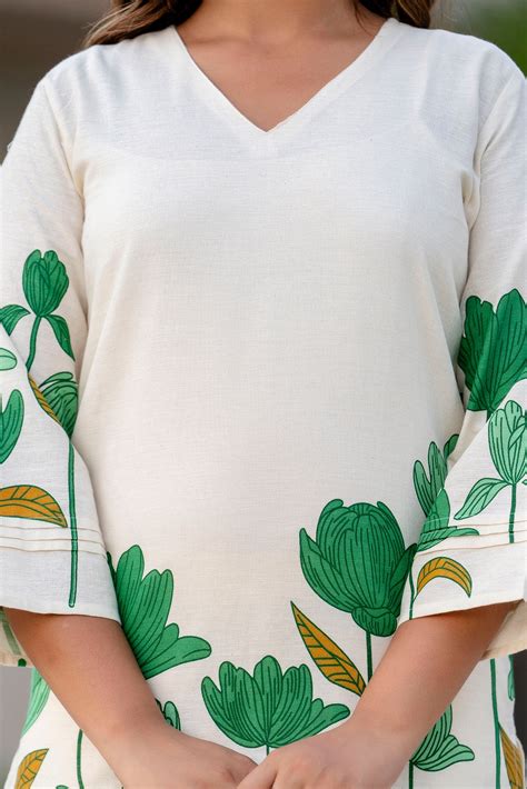 Lotus Whisper Ivory Cotton Flex Co-ord Set Me & My – Me&My
