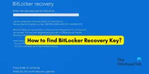 Lost BitLocker Recovery Key 的图像结果
