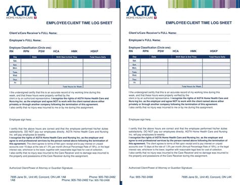 Image result for Time Log Notebook Example