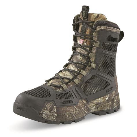 Rocky Men's Quickfire 9" Waterproof Insulated Hunting Boots, 600 Gram ...