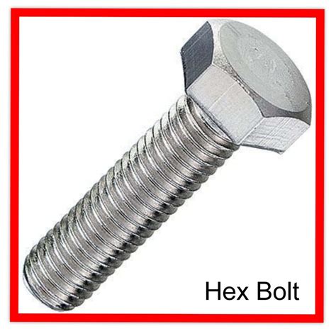 8 Types of Bolts and Their Uses [with Pictures & Names] - Engineering Learn