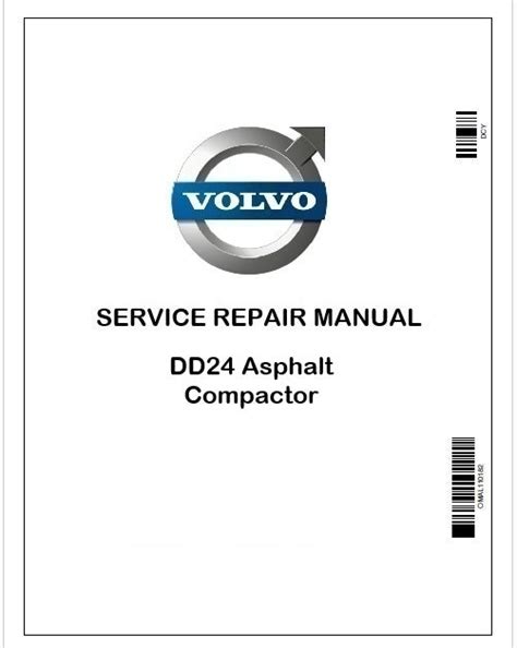 Volvo DD24 Asphalt Compactor Repair Service Pdf Manual