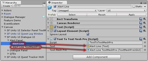 Image result for Unity Text Mesh Pro Script