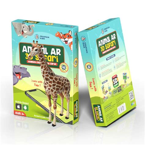 Interactive Animal AR Flash Cards for Kids Learning – Spartan Kids