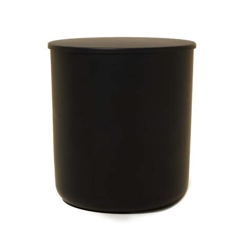 makesy 8oz. Matte Black Aura Vessel + Lid, 12ct. | Michaels