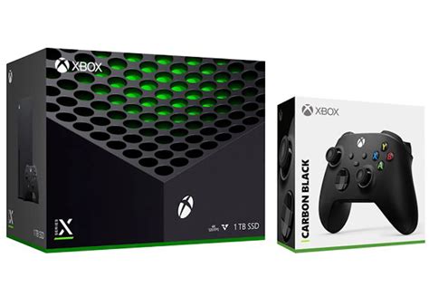 MICROSOFT XBOX SERIES X 1TB CONSOLE WITH EXTRA CARBON BLACK / 00001 QAT 00001