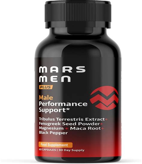 Mars Men Plus - MarsMen Plus Supplement Natural Support Capsules ...