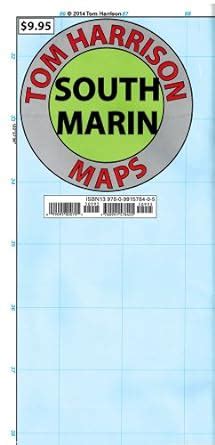 Buy Southern Marin Map (Tom Harrison Maps) Book Online at Low Prices in ...