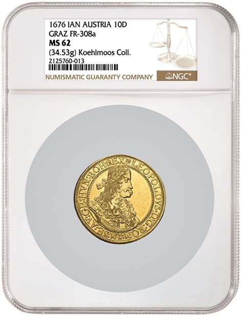 SINCONA Offers NGC-certified Rare Coins from Koehlmoos Collection | NGC