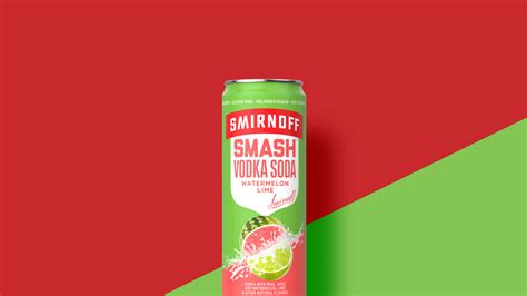 Smirnoff Smash Vodka Soda Watermelon & Lime | Smirnoff