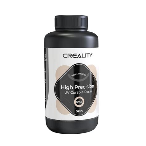CREALITY LCD 8K HIGH PRECISION UV CURABLE RESIN, SKIN COLOR – ABS FILAMENTS