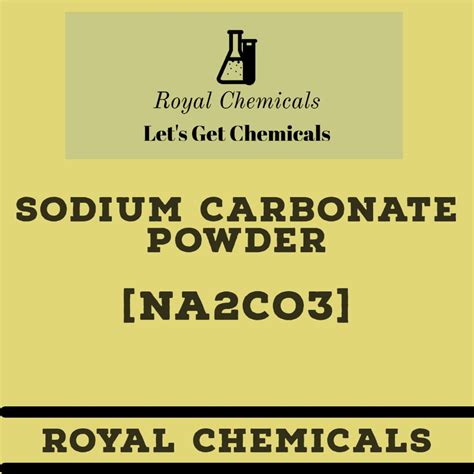 Royal Chemicals Sodium Carbonate Powder 1kg : Amazon.in: Industrial ...