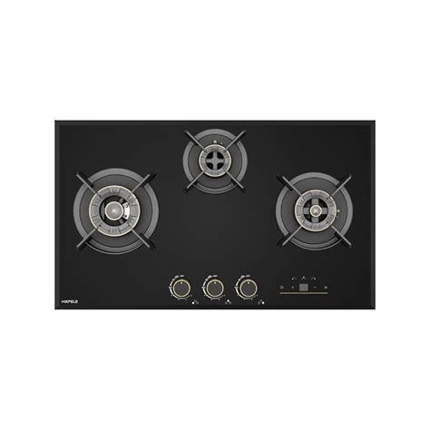 Hafele 75 cm 3 Burner Hob Cronus Series CRONUS 378 on Decure.in