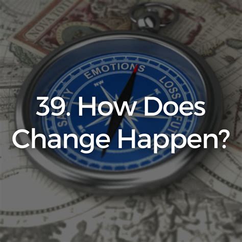When Does Happen Change