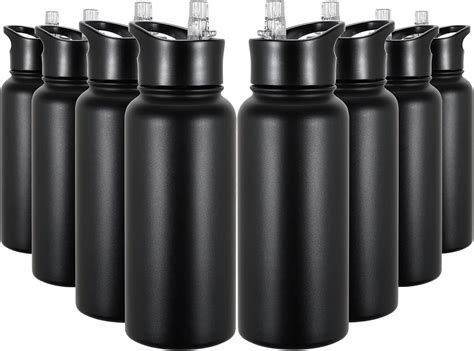 Amazon.com: VQRRCKI 32 oz Insulated Water Bottle Bulk 8 Pack, Stainless ...