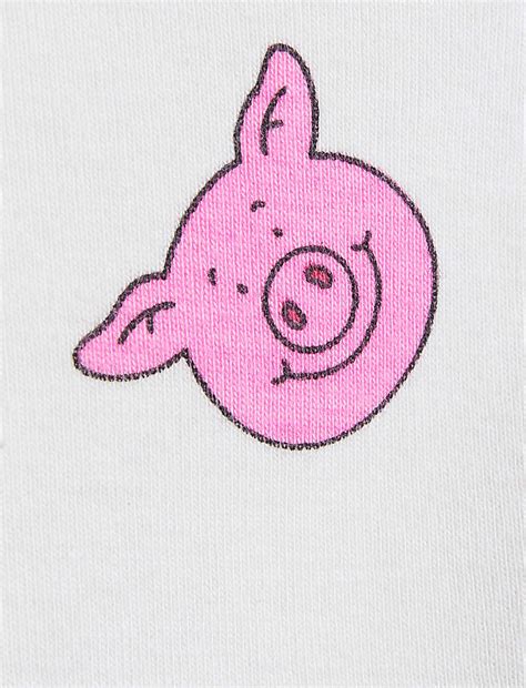 Buy Pure Cotton Percy Pig™ Sleepsuit at Marks & Spencer