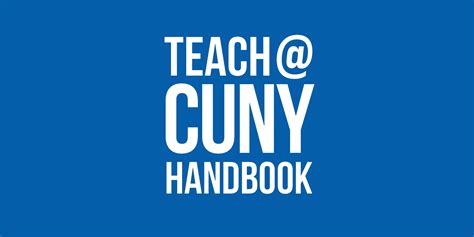 The New Teach@CUNY Handbook – Visible Pedagogy