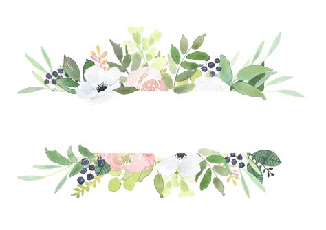 Wedding Greenery Border