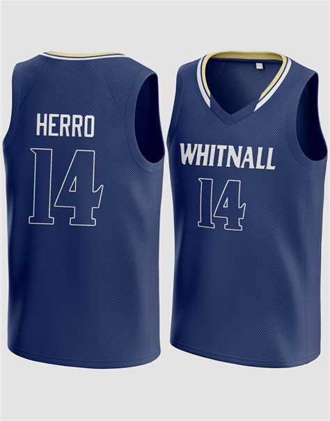 Tyler Herro #14 Whitnall High School Falcons Jersey – 99Jersey®: Your ...