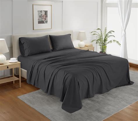 Amazon.com: CHATEAU HOME COLLECTION King Size Sheets Set - Tencel ...